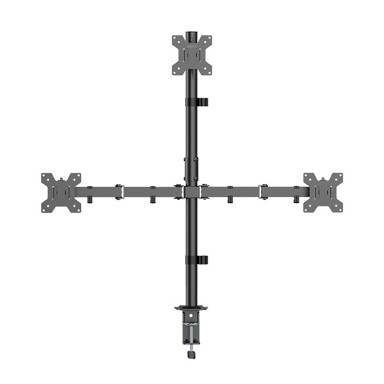 LOGILINK Stalak za 3 monitora, 17"-27"